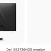 Деталізований вигляд монітора Dell SE2726HG