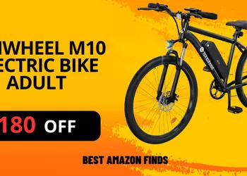 Isinwheel M10 Electric Bike Adult - Shor Time $180 Discount!