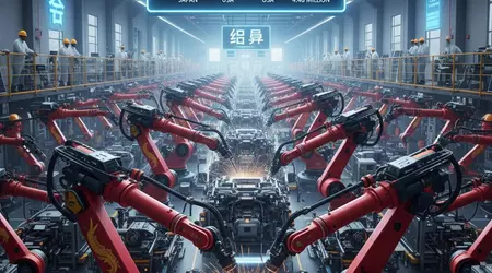 In 2024, China installed more industrial robots than the rest of the world combined