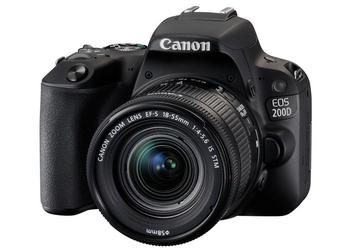 EOS 200D: первая зеркальная камера Canon с режимом селфи