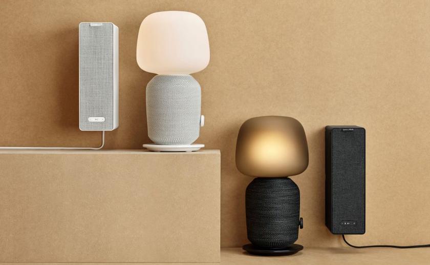 IKEA и Sonos выпустили «умные» колонки в виде лампы-хамелеона и книжной полки