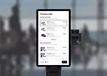 Uber launches kiosks for ordering rides ...