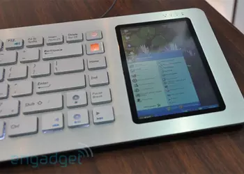 Asus Eee Keyboard на CeBIT 2009