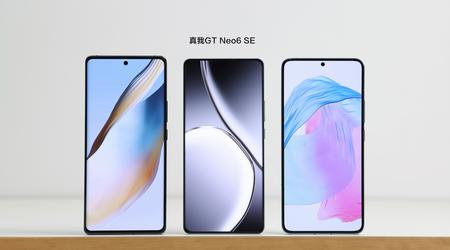 Large display and thin bezels of the same size: realme has revealed a photo of the realme GT Neo 6 SE smartphone