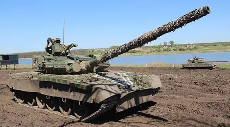 FPV drone carefully delivered explosives into the open hatch of a T-80BV and destroyed a Russian tank