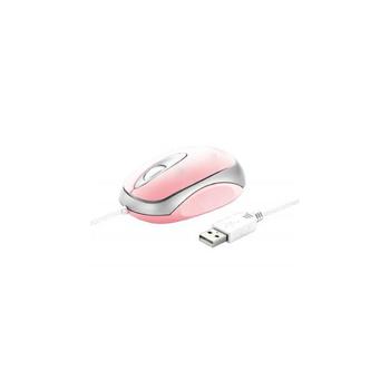 Trust Mini Travel Mouse Pink USB