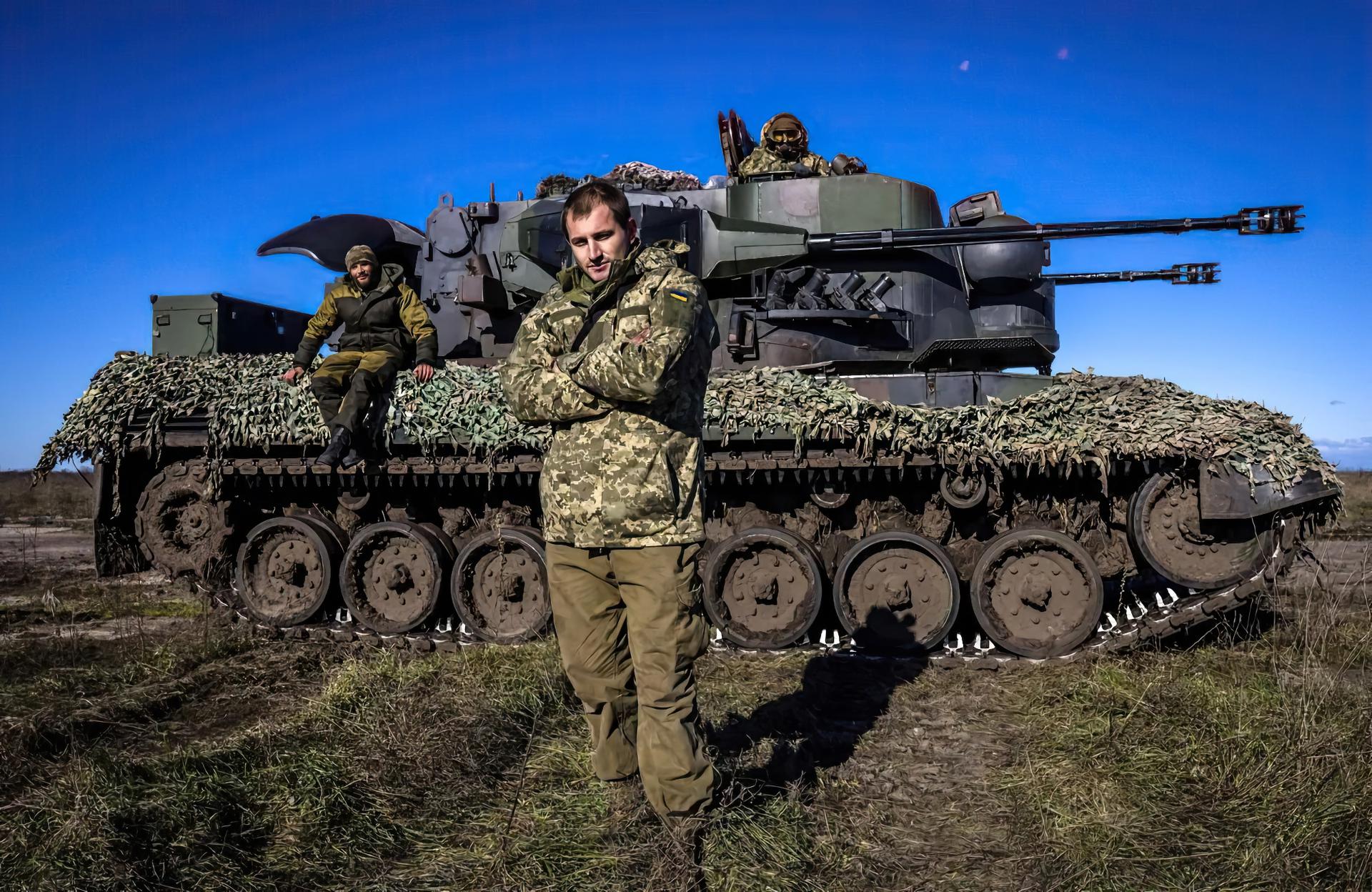Ukrainian Armed Forces receive additional Gepard anti-aircraft tanks