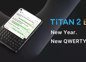 “Реинкарнация BlackBerry” получит обновление: анонсирована улучшенная версия смартфона Titan 2 с физической qwerty-клавиатурой