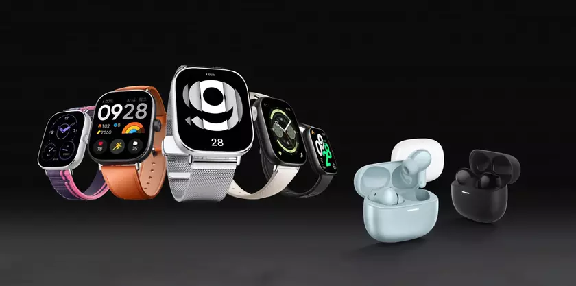 За несколько часов до анонса: в интернете появились цены Redmi Watch 4 и серии Redmi Buds 5 в Европе