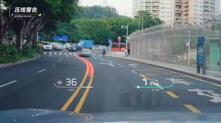 Huawei unveiled a new Head-Up Display with augmented reality for cars