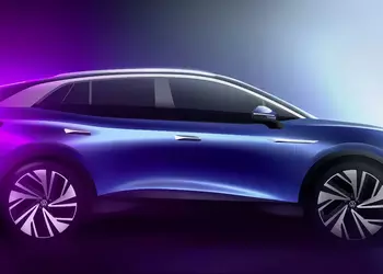 Volkswagen тизерит ID.4 GTX: «заряженная» версия электрического кроссовера ID.4