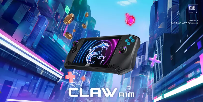 Конкурент Steam Deck, ASUS ROG Ally и Lenovo Legion Go: MSI показала на CES 2024 игровую консоль Claw A1M