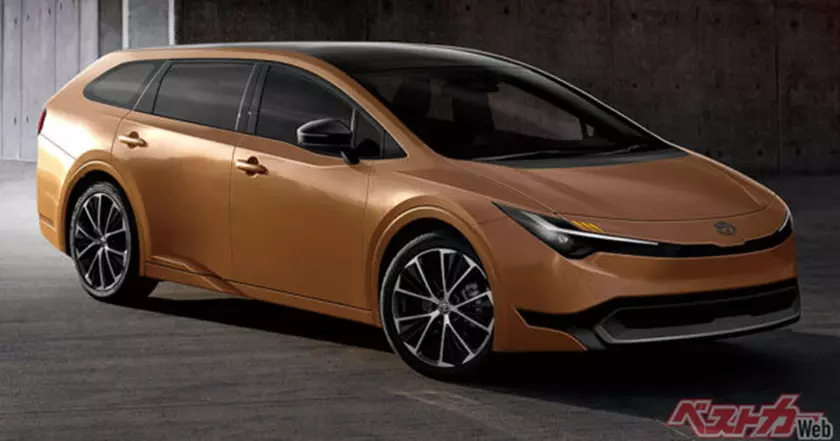 Новый взгляд на Toyota Corolla Touring: неофициальный рендер