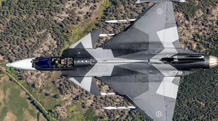 For the first time in the world, a Gripen E fighter equipped with artificial intelligence competed with a real pilot 