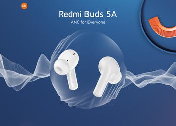 Xiaomi 23 апреля представит бюджетные наушники Redmi Buds 5A с ANC и функцией Google Fast Pair