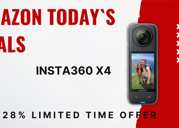 Insta360 X4 Standard Bundle – Save $140 with 28% Off Revolutionary 8K 360° Camera!
