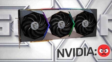 MSI recalls all GeForce RTX 3060 Ti SUPER 3X graphics cards due to a name misleading customers