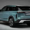 Thumbnail of Jaecoo 7 PHEV rear three quarter view