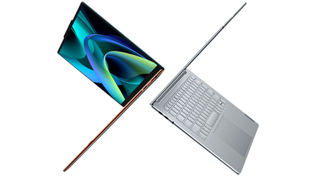 Lenovo представила легкий ноутбук Yoga Air 14s 2023 із чипом Ryzen 7 7840S і 90-Гц дисплеєм 2.9K OLED