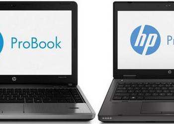 A large update of the HP ProBook notebooks