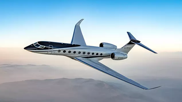 Gulfstream flew a G700 on 100% ...