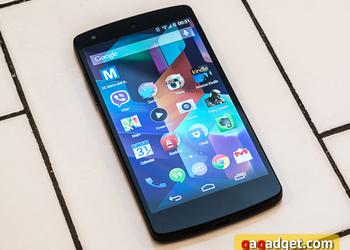 Первый взгляд на Android-смартфон Google Nexus 5