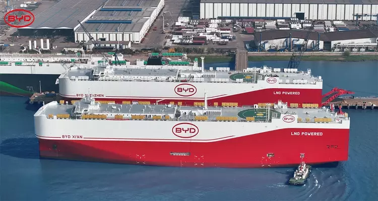 BYD будує морську імперію: замовлено ще ...