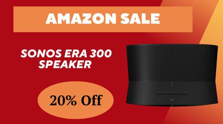 Sonos Era 300 Speaker Now $90 OFF! Don't miss it!