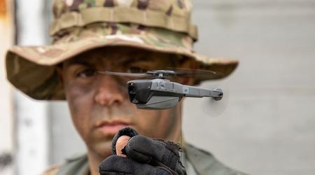 Ukrainian Armed Forces show the world's smallest drone Black Hornet Nano in action