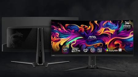 MSI prepares a line of gaming monitors with QD OLED displays up to 49 inches