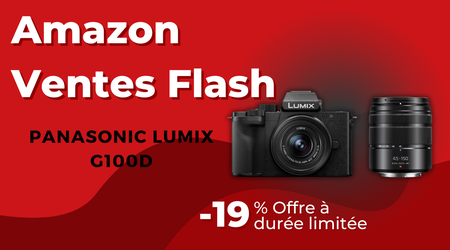 Panasonic Lumix G100D avec Double Kit d'Objectifs – Économisez 170€!