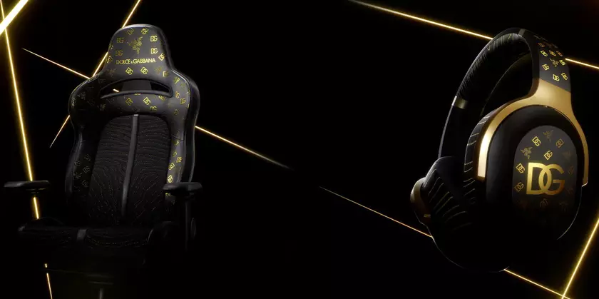 Игровое кресло, наушники и даже одежда: Razer представила эксклюзивную коллекцию в коллаборации с Dolce&Gabbana