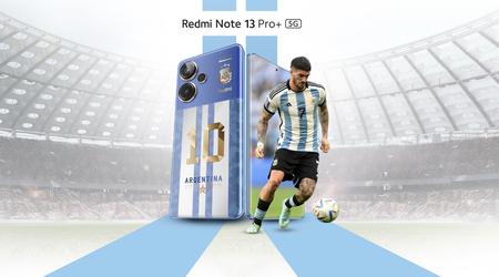 Xiaomi afslørede Redmi Note 13 Pro+ World Champions Edition: en smartphone til fans af Argentinas fodboldlandshold