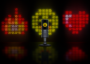 Razer представила Seiren Emote — первый в мире микрофон для стримеров с дисплеем и эмотиконами