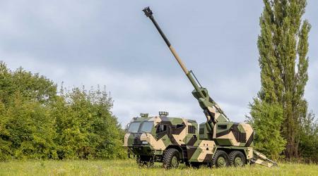 Eslovaquia ha presentado un obús autopropulsado BIA de 155 mm sobre chasis Tatra con un alcance de hasta 600 kilómetros y una distancia de tiro de más de 50 kilómetros.