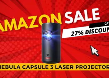 NEBULA Capsule 3 Laser Projector - Now $200 Discount!