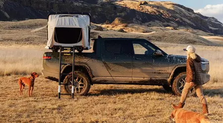 iKamper has introduced a tent specifically for Rivian electric cars