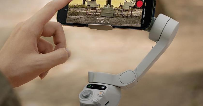 DJI Osmo Mobile SE Intelligent Gimbal mejor soporte para grabar con teléfono