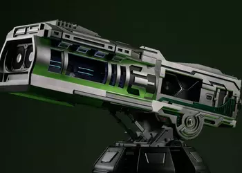 Моддер собрал игровой ПК в виде пушки из игры DOOM Eternal