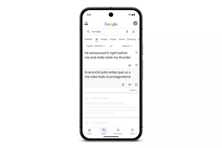 Google Translate has learned to translate ...
