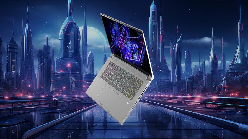 Acer Predator Triton Neo 16 – игровой ноутбук с чипами Meteor Lake и графикой GeForce RTX 40 по цене от $1699