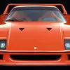 Engine of Ferrari F40 under restoration