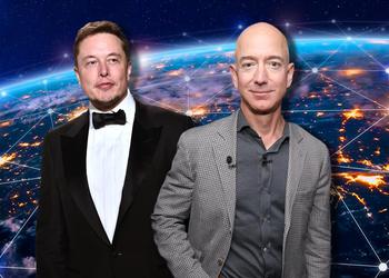 Amazon и SpaceX не могут поделить космос: Илон Маск заявляет, что конкуренты вставляют палки в колеса Starlink
