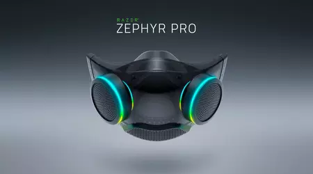 Razer a présenté l'écran facial Zephyr Pro - désormais également avec un haut-parleur, mais une fois et demie plus cher
