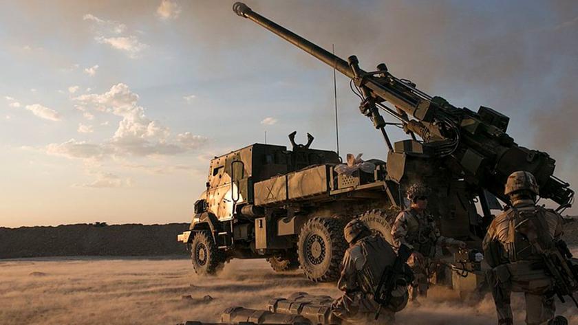 Британские СМИ впервые показали сюжет о работе артиллерийских установок CAESAR в Украине
