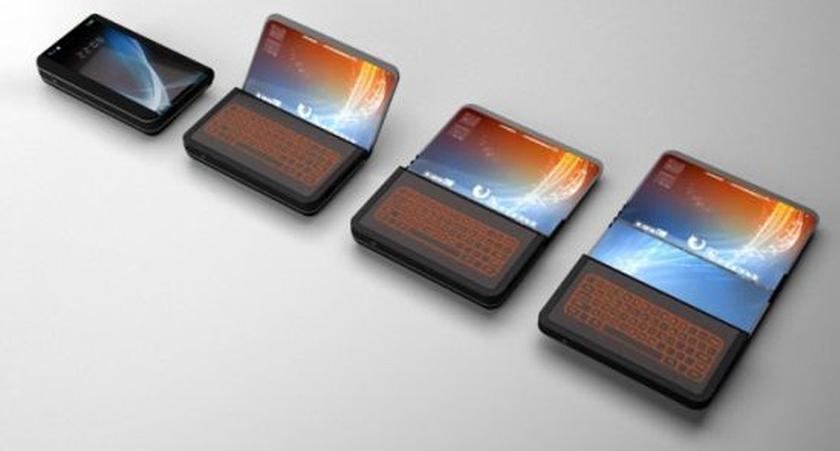 Концепт телефона с гибким 5-дюймовым экраном | gagadget.com