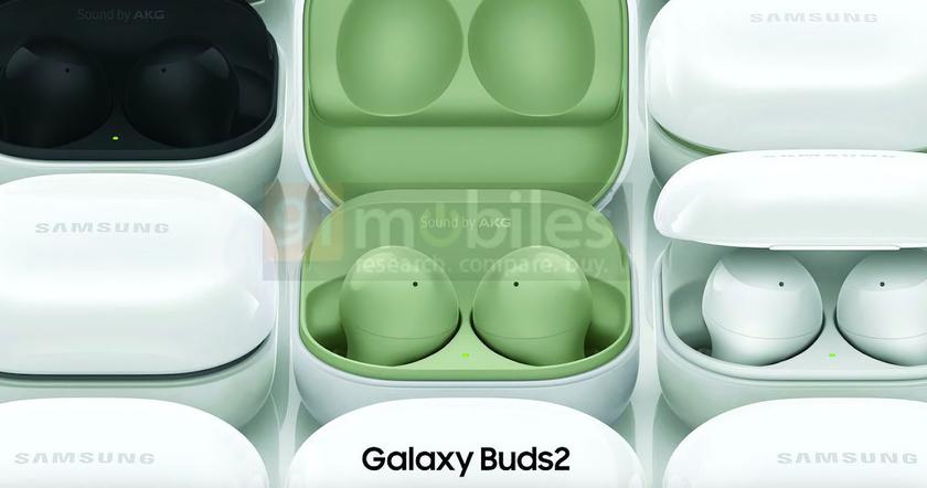 Так будут выглядеть Galaxy Buds 2: новые TWS-наушники Samsung