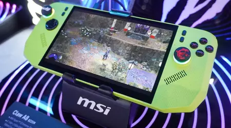 MSI unveiled the Claw A8, its first portable console with an AMD chip