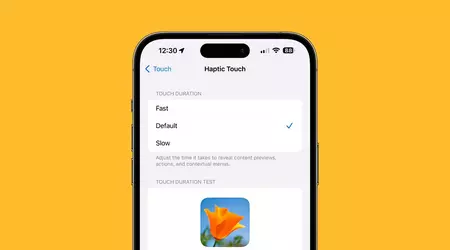 Apple a augmenté la vitesse de Haptic Touch dans iOS 17 Beta 2, la fonction est maintenant plus proche de 3D Touch. 