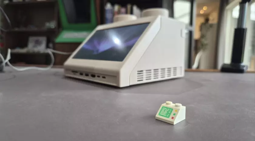 Кастомный корпус для Mac mini в стиле LEGO